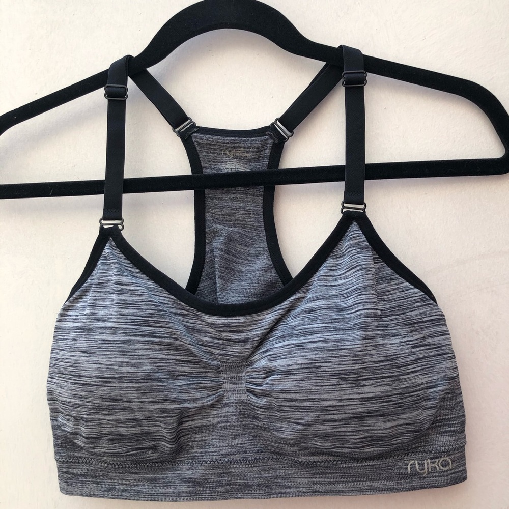 Ryka Light Support Racerback Sports Bra Size Large